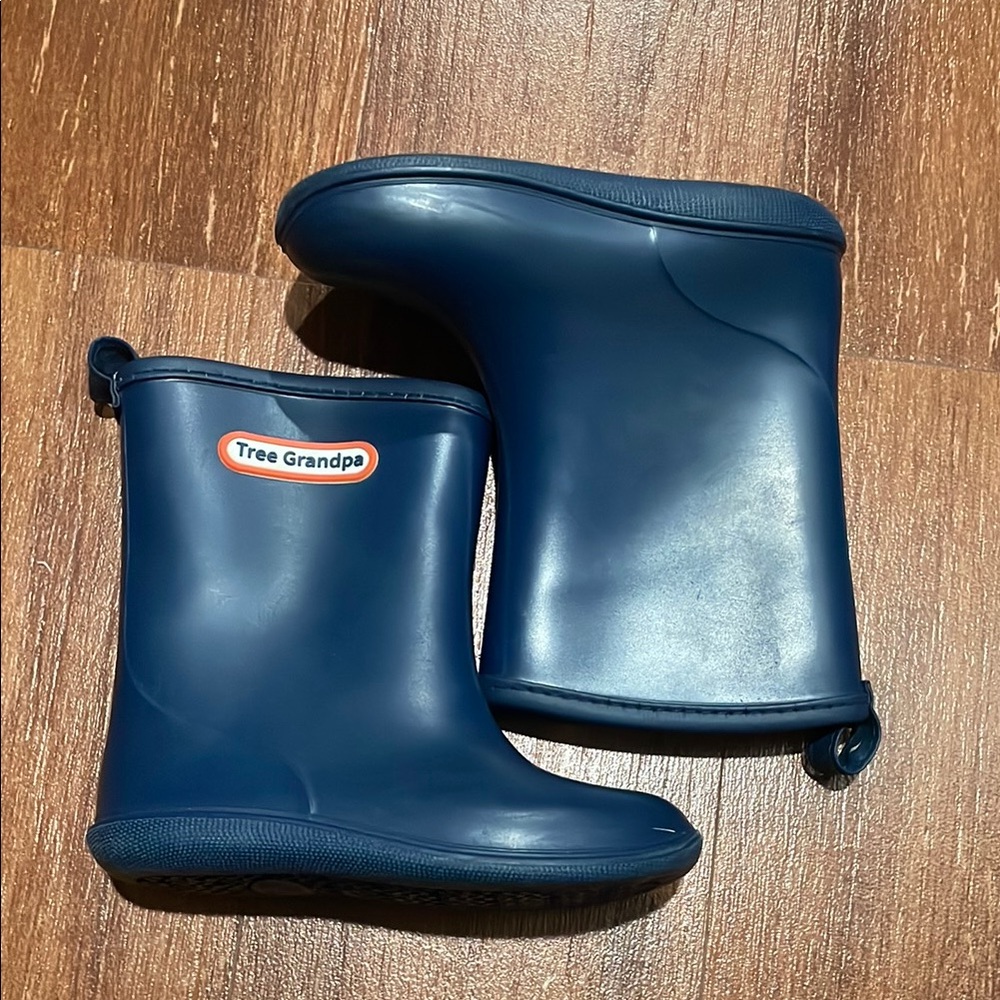 Kids Blue Rain Boots